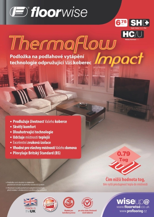 Thermaflow - tam kde je podlahové vytápění